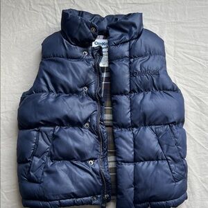 Oshkosh B’gosh navy quilted child’s winter vest 4